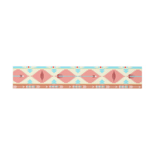 Native American Belly Band Invitation Belly Band
