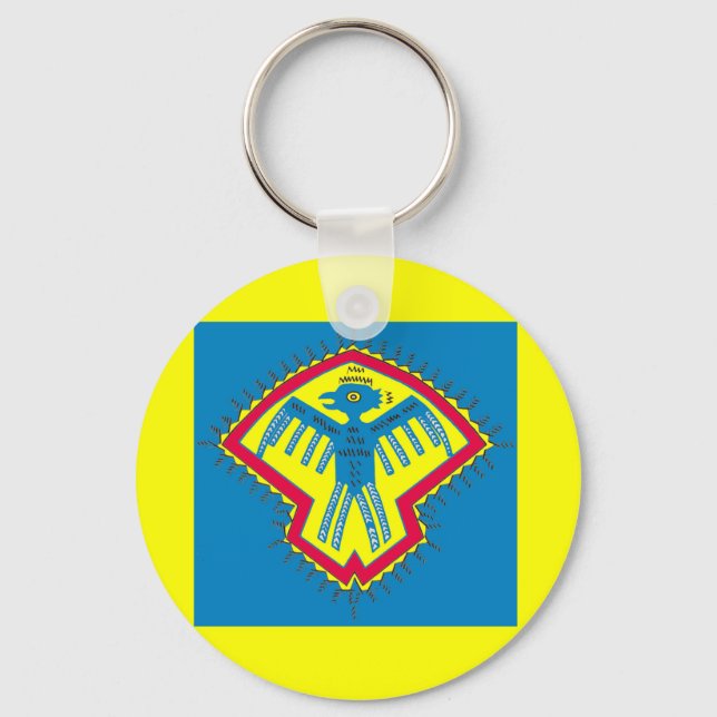 Native American bird Keychain (Front)