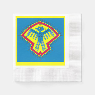 Native American bird Napkin