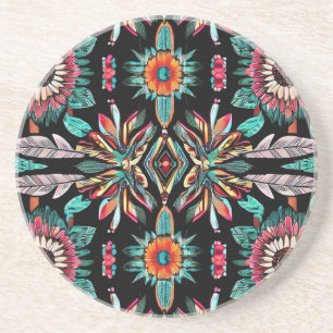 Native American Bohemain Coaster