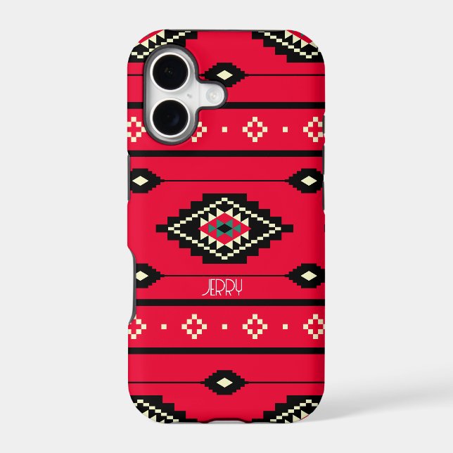Native American Boho iPhone 17 Case (Verso)
