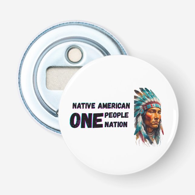 Native American  Bottle Opener (Front)