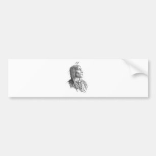 Native American Bumper Sticker