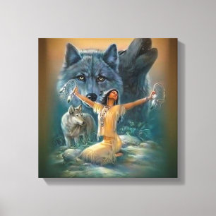 Native American Canvas Print