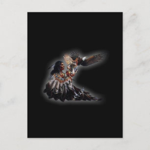 Native American Chief Postcard