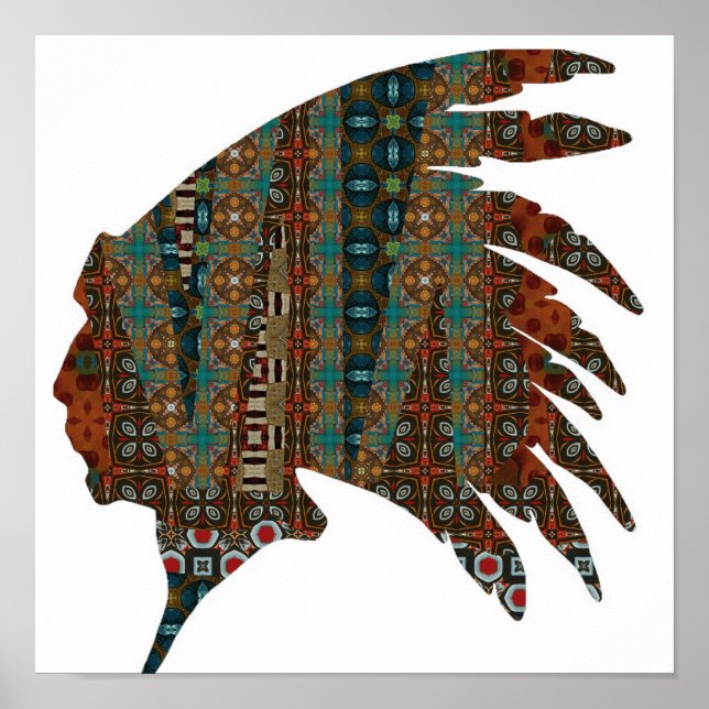 Native American Chief Poster (Front)