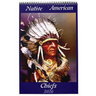 Native American Chiefs Calendar