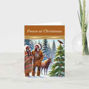 Native American Christmas Card