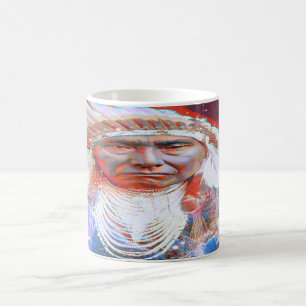 Native American Crazy Horse Coffee Mug