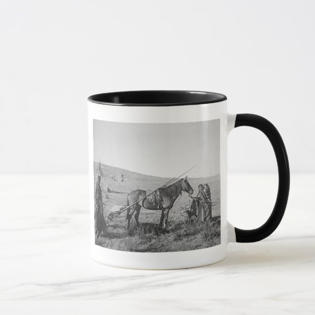 Native American Cree people of Western Canada, c.1 Mug (Right)