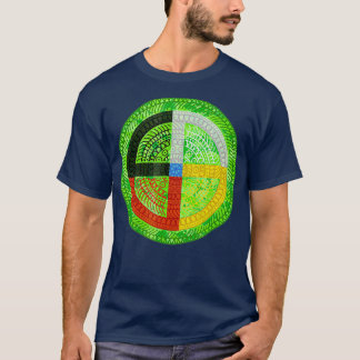 Native American Culture Medicine Wheel Mandala T-Shirt