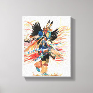 Native American Dancer II Canvas Print