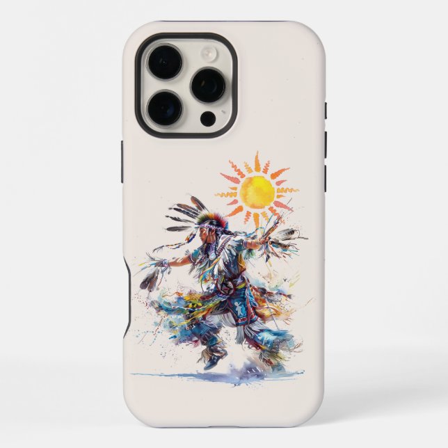 Native American Dancer iPhone Case (Back)