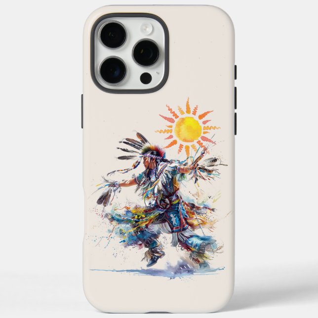 Native American Dancer iPhone Case (Back)