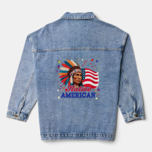 Native American Denim Jacket