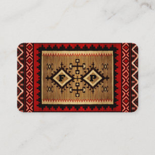 Native American Design Business Card 