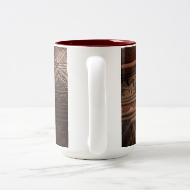 Native American design mug (Handle)