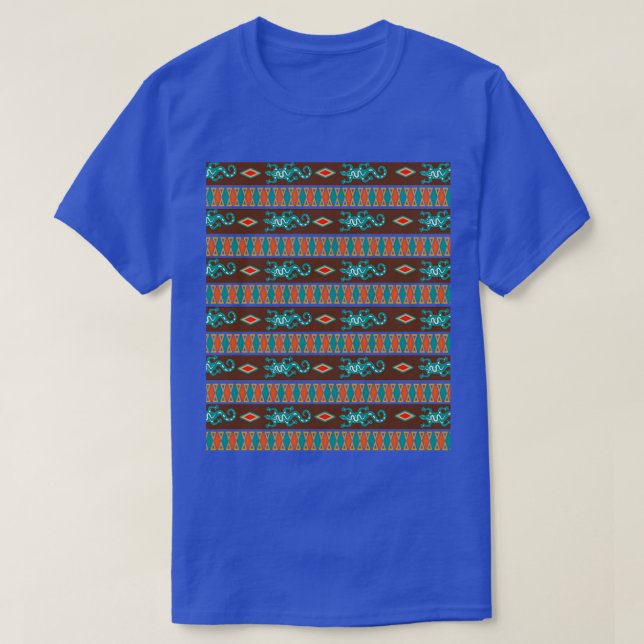 Native American Design Native American Pattern  T-Shirt (Design Front)