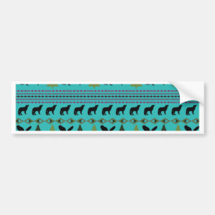 Native American Designs Bumper Sticker