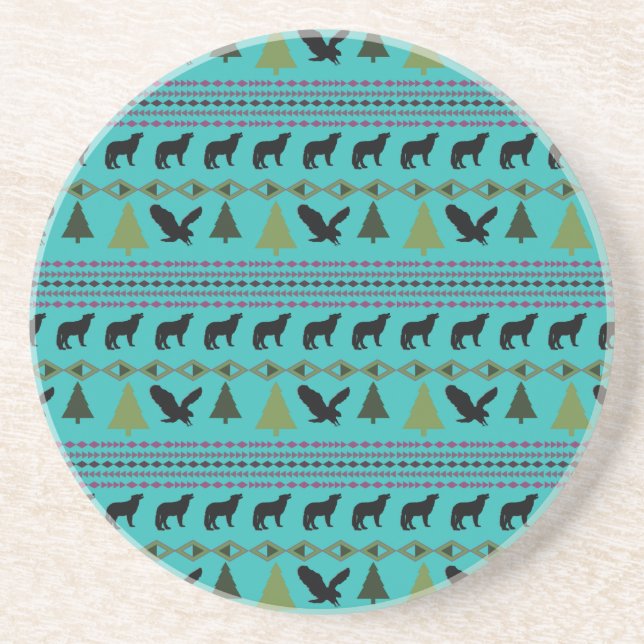 Native American Designs Coaster (Front)