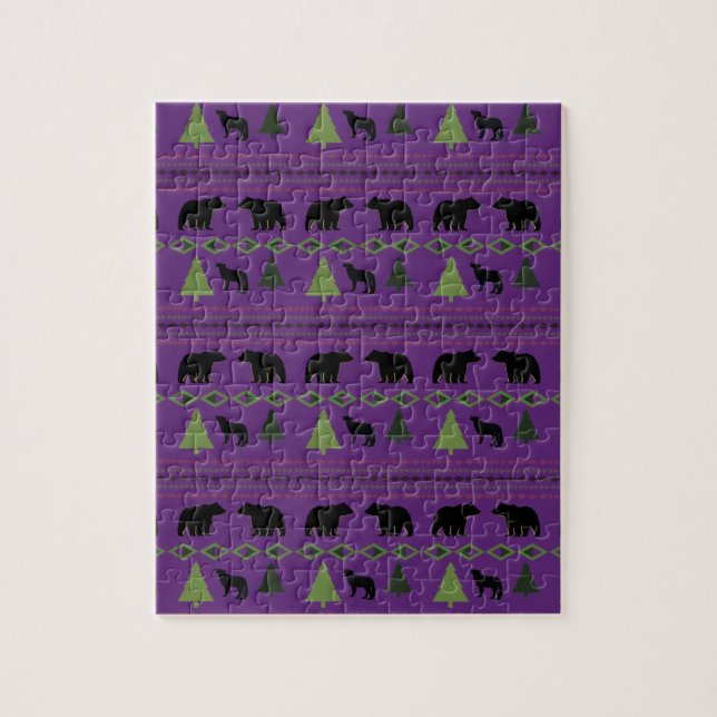Native American Designs Jigsaw Puzzle (Vertical)