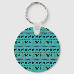 Native American Designs Keychain