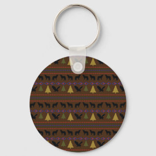 Native American Designs Keychain