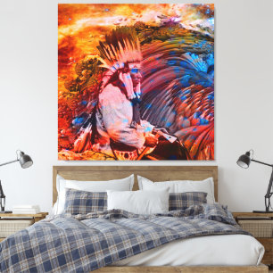Native American  Dream Canvas Print