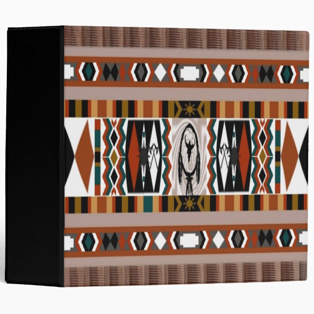 Native American Dreamcatcher Binder (Front/Spine)