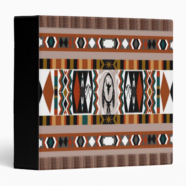 Native American Dreamcatcher Binder (Front/Spine)