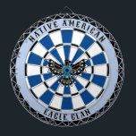 Native American Eagle Dartboard<br><div class="desc">The Native American Eagle Dartboard is fully customizable, and a great gift idea for friends, family or the perfect addition to your game room. Designed by Norman.R.</div>