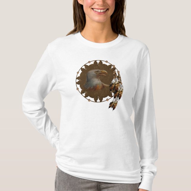Native American Eagle T-Shirt (Front)