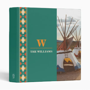Native American Family Collection Monogram Photo Binder