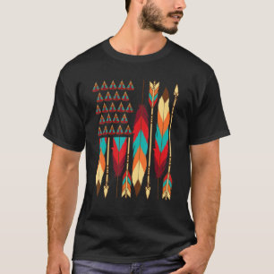 Native American Flag Pride Month Indigenous Peopl T-Shirt
