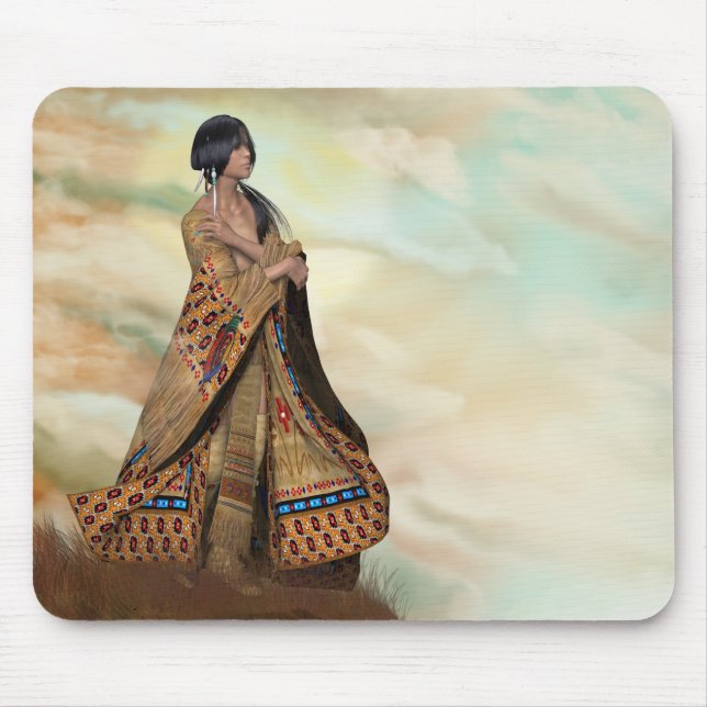 Native American Flight Mouse Pad (Front)