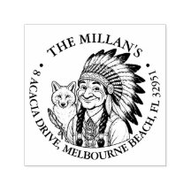 Native American fox theme