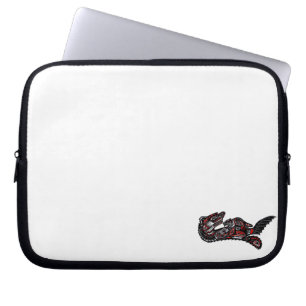 Native American Haida Otter Art Laptop Sleeve