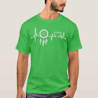 NATIVE AMERICAN HEARTBEAT WHITE T-Shirt