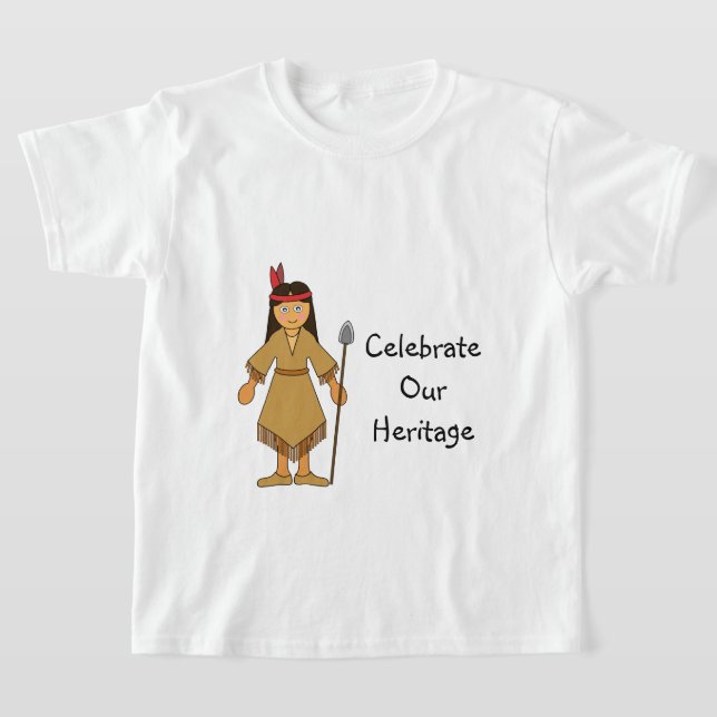 Native American Heritage Day T-Shirt (Laydown)