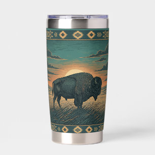 Native american heritage insulated tumbler