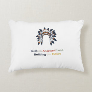 Native American Heritage Month Ancestral Land Accent Pillow