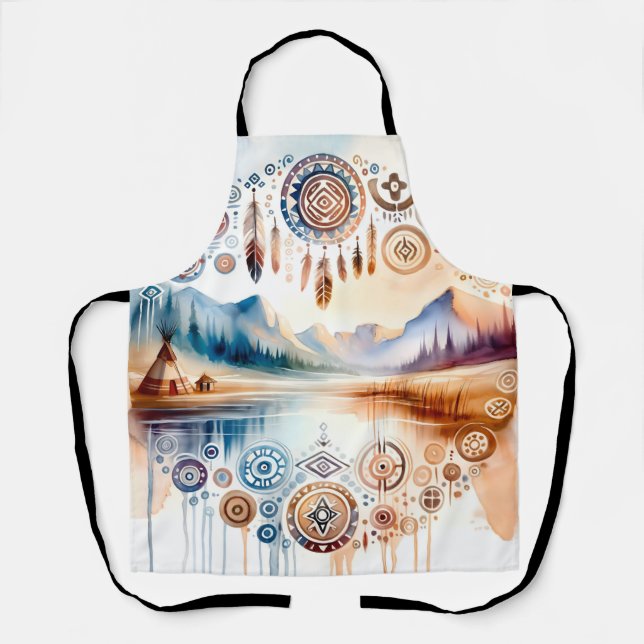 Native American Heritage Month Apron (Front)