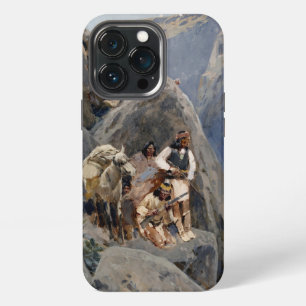 Native American Icons: Apache Warriors, US Cavalry iPhone 13 Pro Case