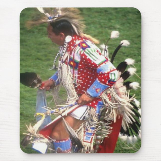 Native American Indian -dance mousepad (Front)