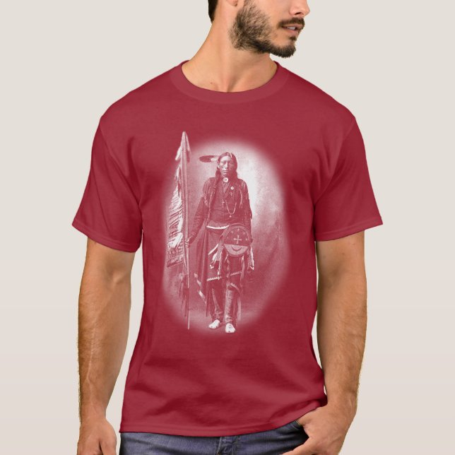 Native American Indian Dark T-Shirt (Front)