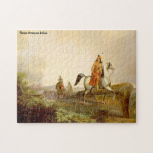 Native American Indian Jigsaw Puzzle