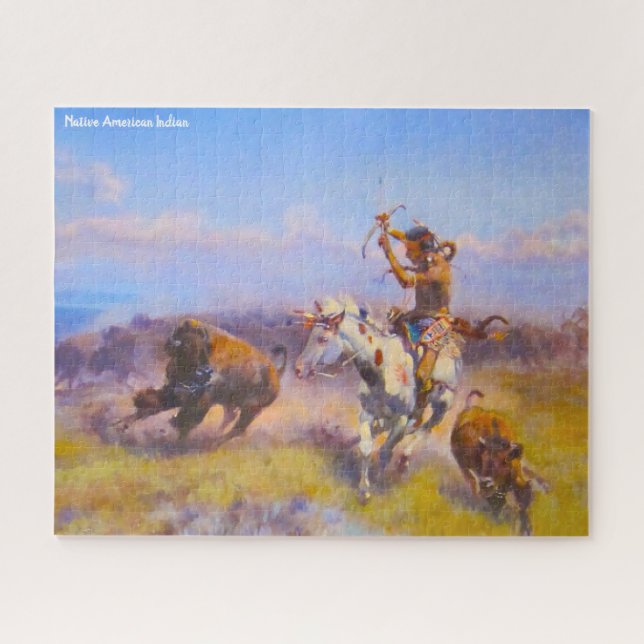 Native American Indian Jigsaw Puzzle (Horizontal)