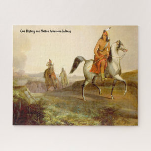 Native American Indian Jigsaw Puzzle