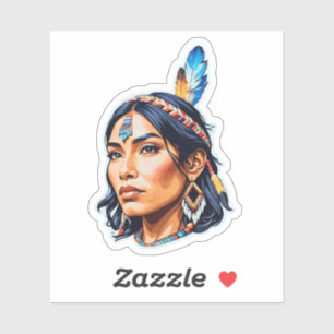 Native American Indian Lady