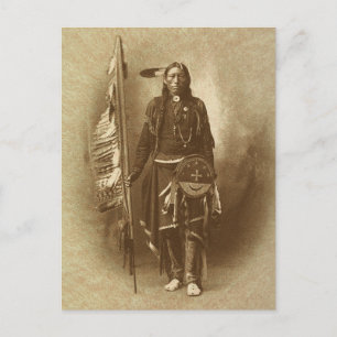 Native American Indian Postcard